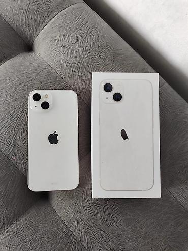 IPhone 13, 128 GB, Ağ, Zəmanət, Kredit, Simsiz şarj
