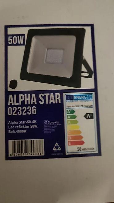 Rasveta: Led reflektor više vrsta sa senzorom pokreta RGB. REFLEKTOR STARA — 7