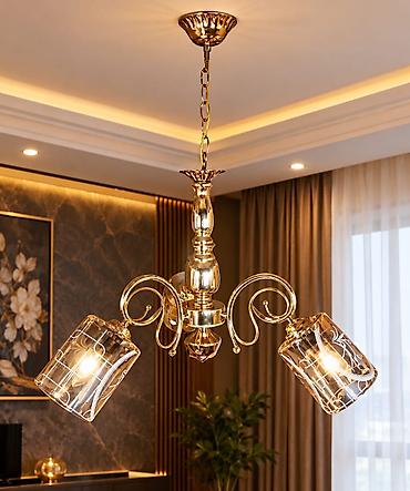 Çilçıraqlar: Çılçıraq, 5 lampa, Metal — 9