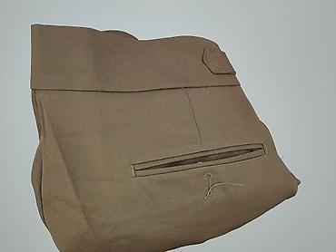 lniane spodnie pull and bear: Spodnie materiałowe damskie, rozmiar L — 5
