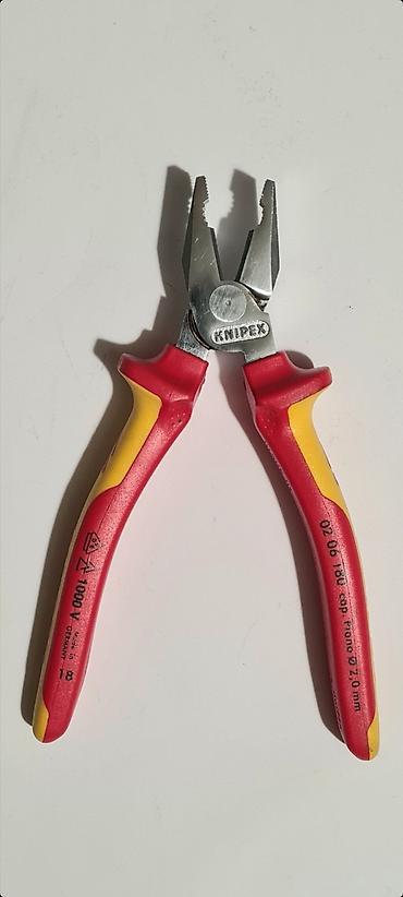 alat za oluke: Knipex 02 06 180 profesionalna kombinovana klešta sa visokim prenosom — 4