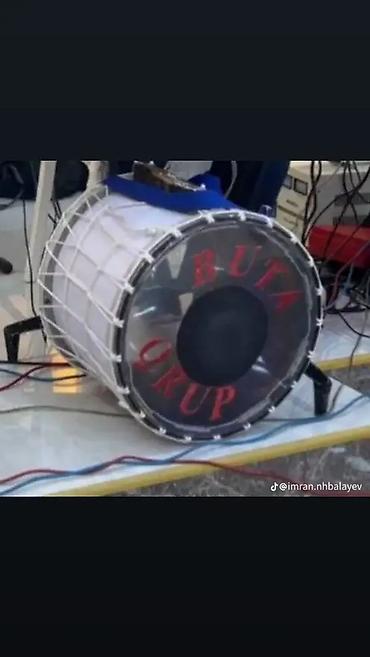 velosiped kameri: Davul (nağara) – “BUTA QRUP” loqolu - Böyük ölçülü ikiüzlü — 1