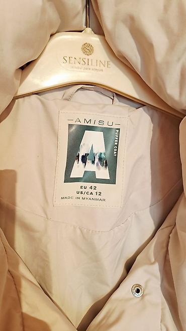 Üst geyimi: AMISU Puffer Coat – qadınlar üçün uzun şişmə palto kopya şekildeki — 5