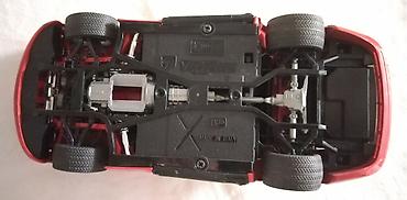 ociscena: Burago Dodge Viper 1 /18, fali staklo.Desno sediste nije — 3