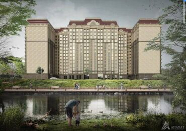 жк немецкий квартал: 2 комнаты, 76 м², Элитка, 5 этаж, ПСО (под самоотделку)