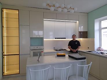 Кухонные гарнитуры: Кухонный гарнитур, Новый, В рассрочку, МДФ, Бесплатная доставка — 23