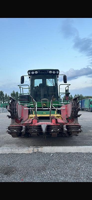 дробилка кормов: John Deere Косим кукурузу на силос Дробит мелко Жугору чабабыз Майда — 1