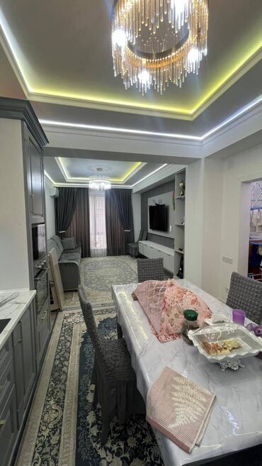 или меняю с доплатой мне: 2 комнаты, 64 м², Элитка, 3 этаж, Евроремонт
