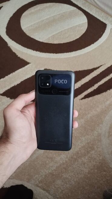 fly telefon: Poco C40, 64 GB, rəng - Qara, Sensor