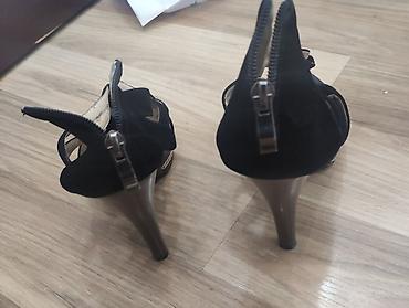 shoes: Босоножки, 39, 39.5, 40, AURA SHOES, Б/у, цвет - Розовый, Самовывоз — 4