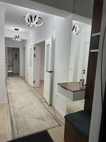 порковка: 3 комнаты, 73 м², Городская больница №4 (ул. Айни) Элитка, 21 этаж, Свежий ремонт — 7