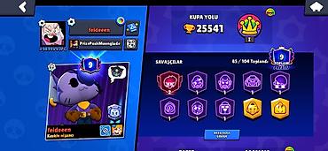 gumuş əşyalar: Brawl Stars hesabı – yüksək kuboklu və zəngin kontentli - Kupa yolu — 1