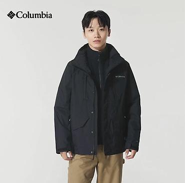куртка коламбия: Мужская куртка, M, Columbia, Б/у, цвет - Черный, Самовывоз, Платная доставка — 1