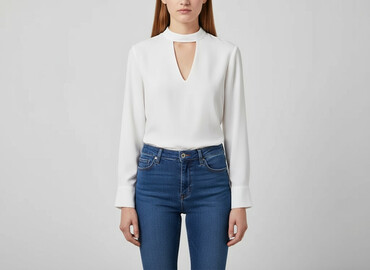 tunika koszulowa zara: Zara, Women's blouse, size L