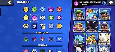 Qızıl alışı: Brawl Stars hesabı satılır 62 K kupa - 101 — 8