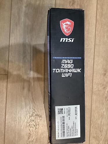 ana plata: 🔹 MSI MAG Z690 Tomahawk WiFi DDR5 – 400 AZN Top konfigurasuya Yeni — 2