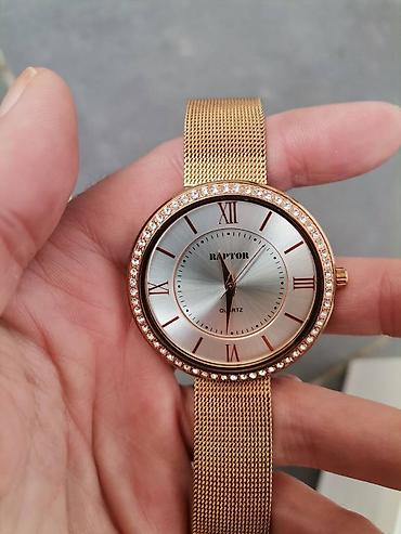 Ručni satovi: Predivan ženski sat s cirkonima, rose gold, kao nov — 13