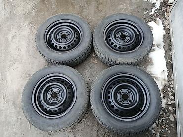 jas: Диски R14 с зимними шинами 185/65/14 "Maxxis", разболтовка дисков — 2