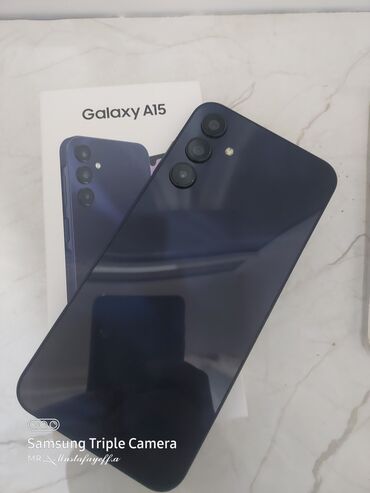 rəsmi 9 s: Samsung Galaxy A15, 128 GB, rəng - Göy