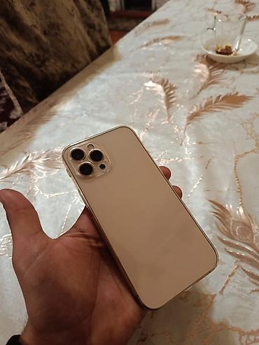 iphone 11 telefon: IPhone 12 Pro Max, 128 GB, Qızılı, Face ID — 1
