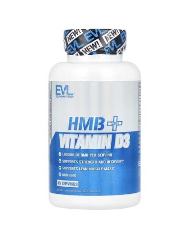 Çəngəllər: EVLution Nutrition markasının HMB+ D3 Vitamini əlavəsi, gücü və
