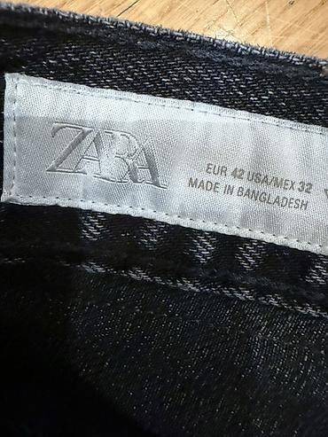 deri kurtka: Cins şalvar, Zara — 3