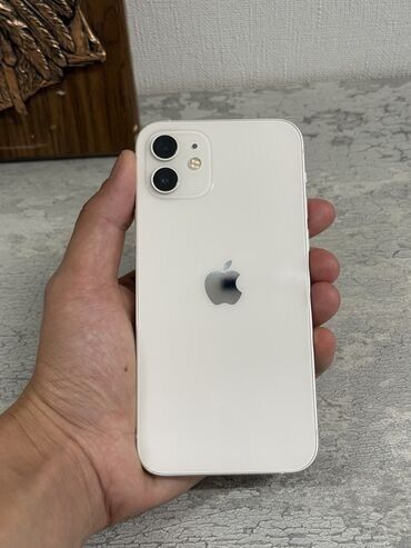 oneplus 7 pro цена в бишкеке: IPhone 12, Колдонулган, 64 ГБ, Ак, 100 %