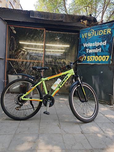 Uşaq dünyası: İşlənmiş İki təkərli Uşaq velosipedi Trek, 26", sürətlərin sayı: 21 — 2