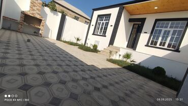 xırdalan kirayə evlər 2023: Satılır: Binə Sovxozda 160 marşurutunun son dayanacağına yaxın həyət