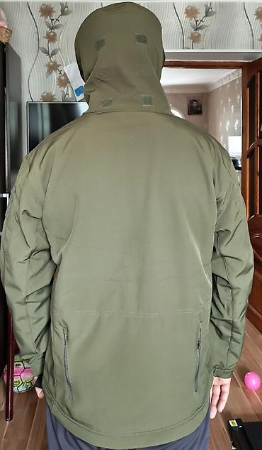 bas geyimi: Taktiki softshell gödəkçə – oliiv-yaşıl rəng - Kişilər üçün — 3
