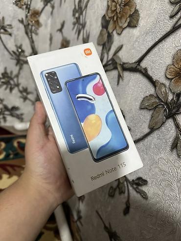 телефон редми 11: Redmi, Redmi Note 11S, Б/у, 128 ГБ, цвет - Синий, 2 SIM — 1