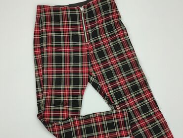 spódnico spodnie w kratę: Trousers, Zara, M (EU 38), condition - Fair