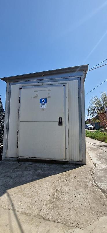 Soyuducu avadanlığı: Sənaye soyuducu kamera (modul tipli) Konteynr soyuducu. Olçü: 12x2m — 2