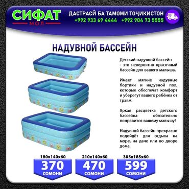 НАДУВНОЙ БАССЕЙН ✅Детский надувной бассейн - это невероятно красочный