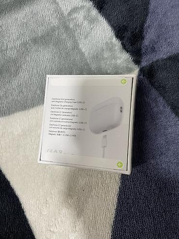 18 pro: Беспроводные вакуумные наушники, Apple, AirPods Pro 2, Новый — 2