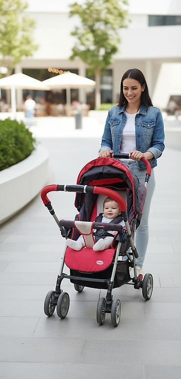 Коляски: Продаю детскую коляску с большим козырьком. Коляска в хорошем — 1