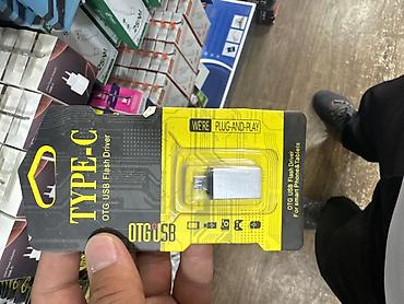 typ c: Адаптер OTG USB Type‑C (Plug-and-Play) - Компактный переходник для — 1