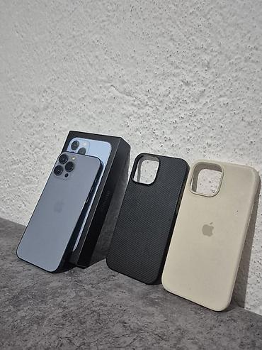 Apple iPhone: IPhone 13 Pro Max, Б/у, 128 ГБ, Sierra Blue, Коробка — 2