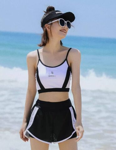 juicy couture купальник: Раздельный купальник, Высокая талия, XL (EU 42)
