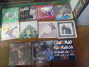 Виниловые пластинки: Виниловые пластинки (разная подборка советской/российской эстрады — 9