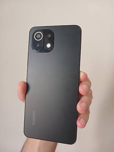 mi tv stick: Xiaomi Mi 11 Lite, 128 GB, rəng - Qara, 
 Barmaq izi — 1