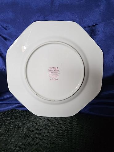 Ostali antikviteti: Tanjir Villeroy - Boch Nemacka. Tanjir plitak radjen od najfinijeg — 9