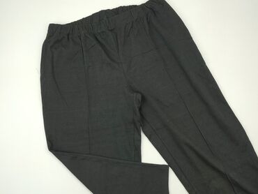 eleganckie spodnie dresowe damskie: Material trousers, XS (EU 34), condition - Very good