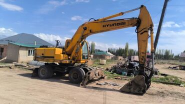 Экскаваторы: Экскаватор, Hyundai, 2004 г., Колесный — 4