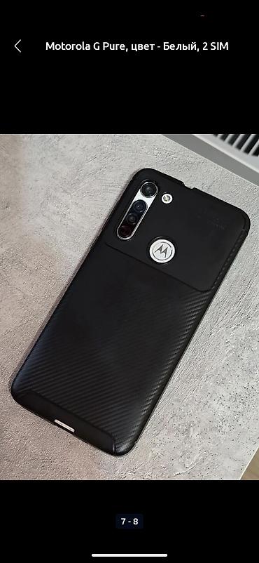 google pixel tablet: Motorola G Pure, Б/у, 64 ГБ, цвет - Белый, eSIM, 1 SIM — 2