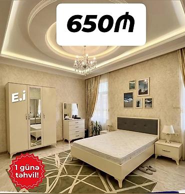 Yataq otağı dəstləri: Yataq otağı mebel dəsti – zərif və modern dizaynlı komplekt — 1