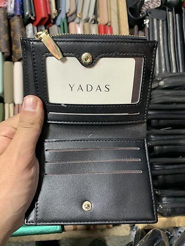 Капчыктар, портмоне: Компактный женский кошелёк YADAS - Материал: гладкая искусственная — 2