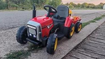 Traktori: Dečiji traktor na pedale sa prikolicom – model MX-611 - Realističan — 26