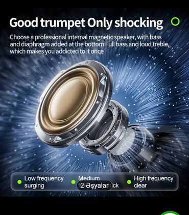 Qulaqcıqlar: HENGJIANG X3 – dəbilqə üçün Bluetooth qulaqlıq və işıqlı idarəetmə — 2