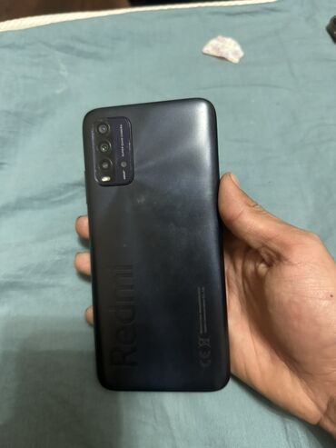 телефоны кант: Redmi, Redmi 9T, 128 ГБ, түсү - Кара, 2 SIM